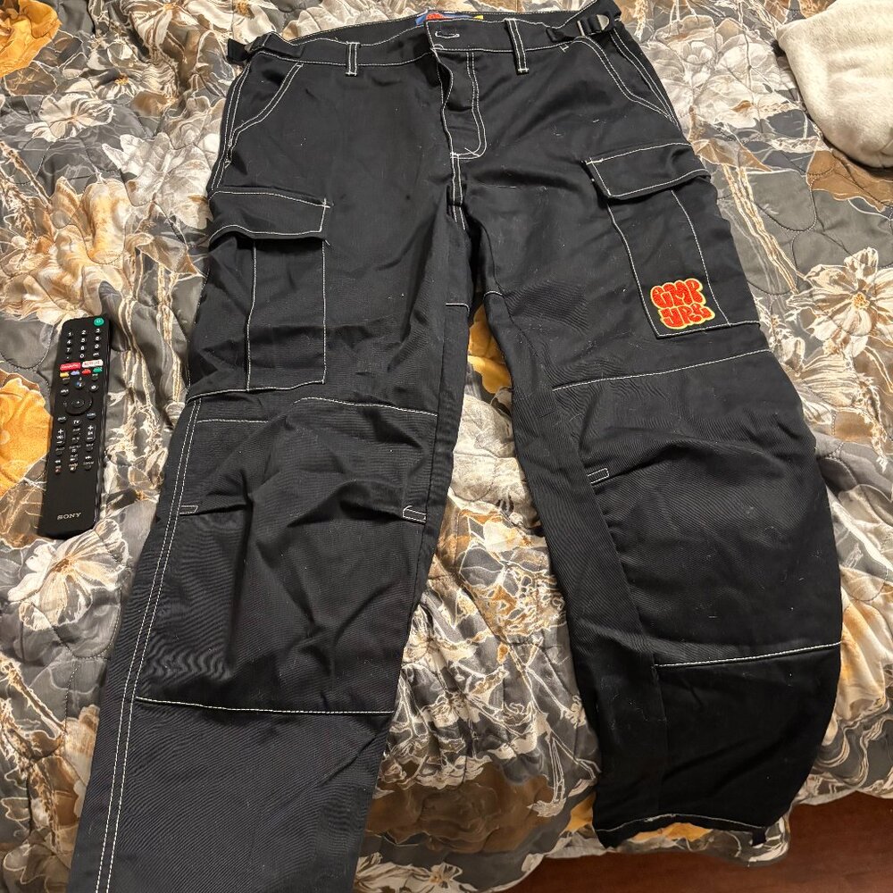 empyre black cargo pants size 30